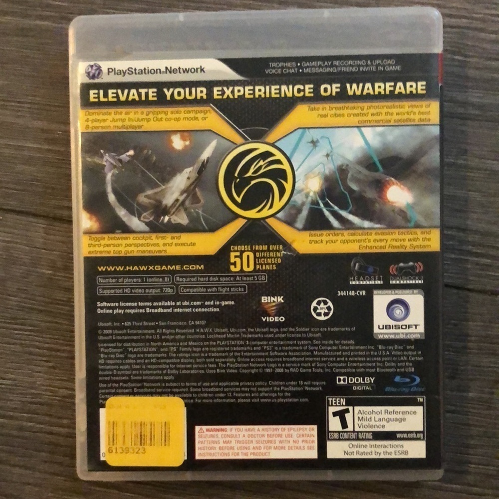 Tom Clancy's Hawx & SOCOM U.S NAVY SEALS Confrontation for Playstation 3 - Picture 6 of 9
